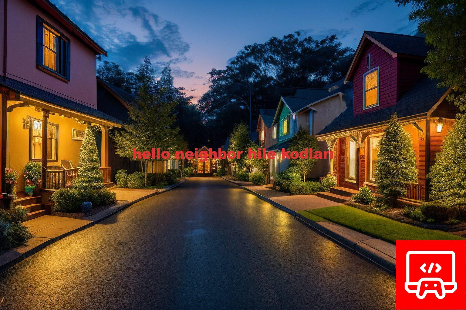 hello neighbor hile kodları