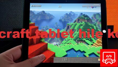 minecraft tablet hile kodları