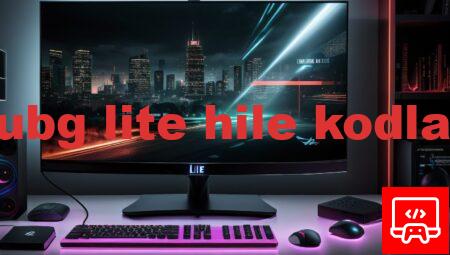 pubg lite hile kodları