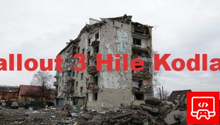 Fallout 3 Hile Kodları