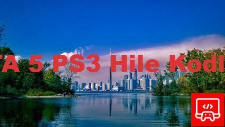GTA 5 PS3 Hile Kodları