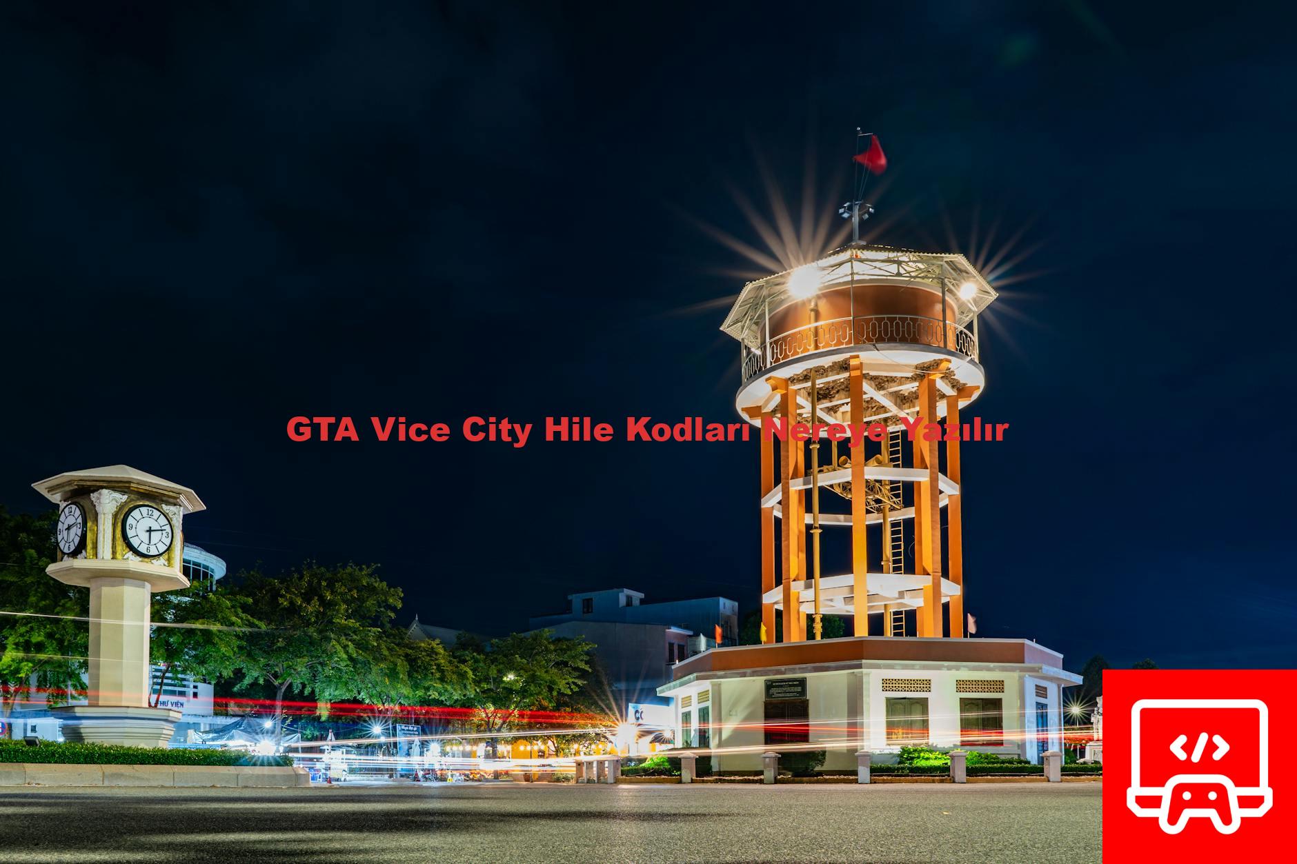 GTA Vice City Hile Kodları Nereye Yazılır