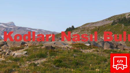 Hile Kodları Nasıl Bulunur