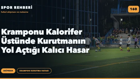 Kramponu Kalorifer Üstünde Kurutmanın Yol Açtığı Kalıcı Hasar